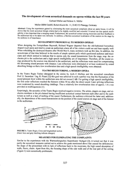 The Development of Room Acoustical Demands on Operas Within the Last 50 Years