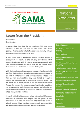 National Newsletter Volume -14 Issue -9