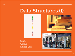 Data Structures (I)