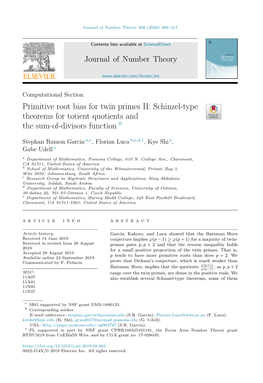 Primitive Root Bias for Twin Primes II: Schinzel-Type Theorems for Totient Quotients and ✩ the Sum-Of-Divisors Function