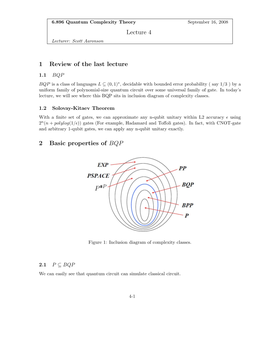 6.845 Quantum Complexity Theory, Lecture 04