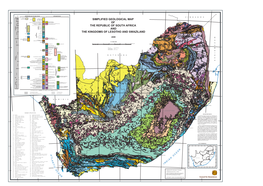 Simplified Geological Map of the Republic of South