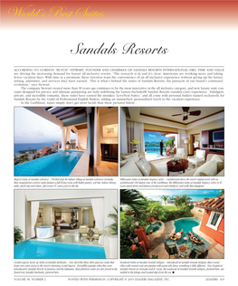 Sandals Resorts