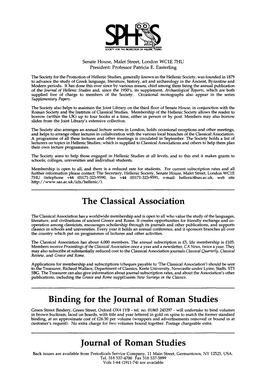 The Classical Association