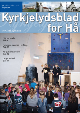 Nr. 1-2012 - 1/03 - 31/5 Årgang 44 Kyrkjelydsblad
