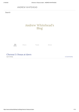 Andrew Whitehead's Blog