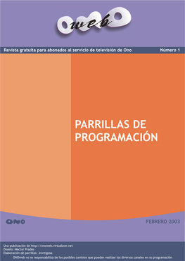 Parrillas De Programación