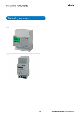 Measuring Instruments