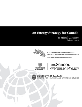 An Energy Strategy for Canada by Michal C