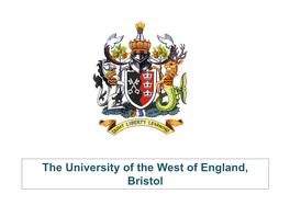 The University of the West of England, Bristol