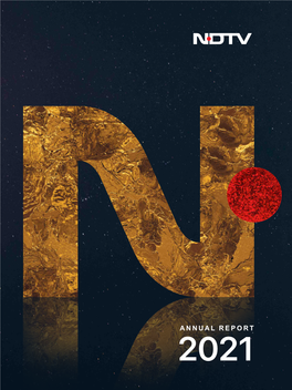 NDTV Annual Report 2021 Cover
