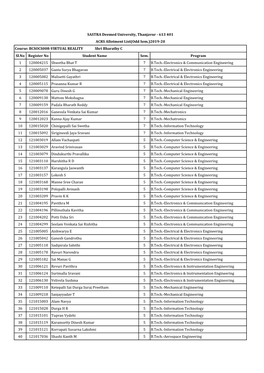 ACRS Student Allotment List