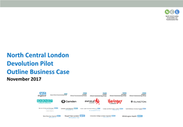 North Central London Devolution Pilot Outline Business Case November 2017 N C L Common Introduction North Central London Sustainability and Transformation Plan