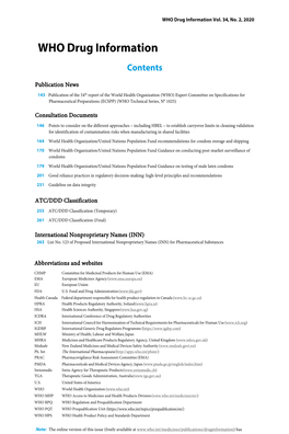 WHO Drug Information Vol