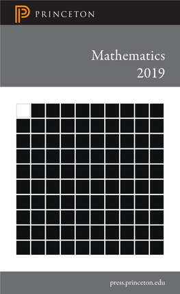 Princeton University Press Spring 2019 Catalog
