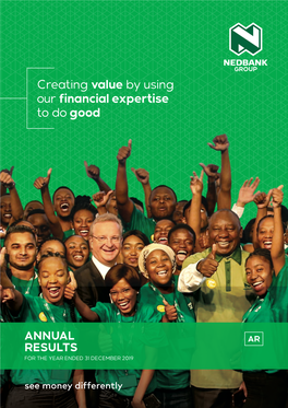 Creating Value by Using Our Financial Expertise to Do Good