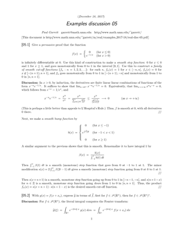 Examples Discussion 05