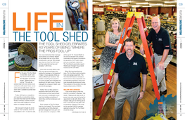 THE TOOL SHED CELEBRATES 40 Years of Belng “WHERE THE