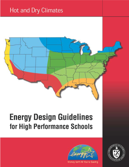 Energy Design Guidelines for High Performance Schools: Hot and Dry