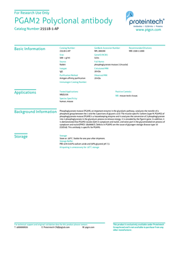 PGAM2 Polyclonal Antibody