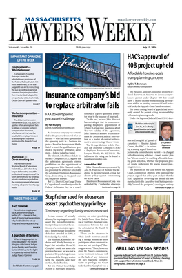 Insurance Company's Bid to Replace Arbitrator Fails