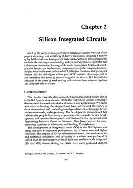 Silicon Integrated Circuits