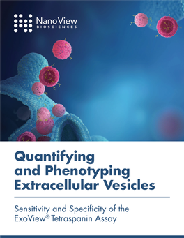 Quantifying and Phenotyping Extracellular Vesicles