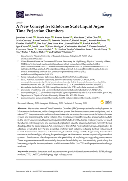 A New Concept for Kilotonne Scale Liquid Argon Time Projection Chambers