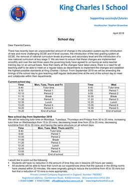 Schooldayletter.Pdf