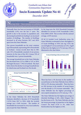 Socio Economic Update No 41 E H T December 2019