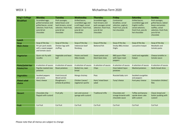 WEEK 1 Michaelmas Term 2020