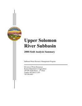 Upper Solomon River Subbasin