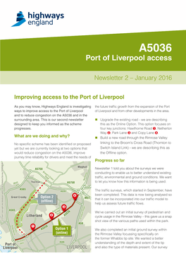 Port of Liverpool Access