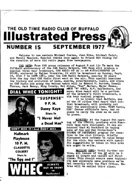 Illustrated Press NUMBER 15 SEPTEMBER 1977