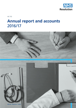 Annual Report and Accounts 2016/17