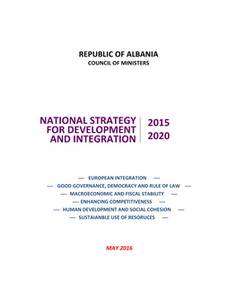 National Strategy for Development and Integration