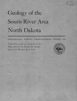 Geology of the Souris River Area North Dakota