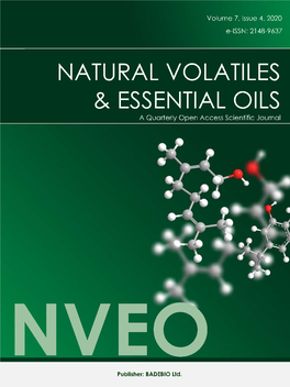 NVEO 2020, Volume 7, Issue 4