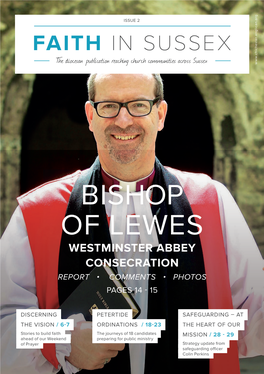 Bishop of Lewes Westminster Abbey Consecration Report Comments Photos Pages 14  15