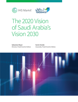 The 2020 Vision of Saudi Arabia's Vision 2030