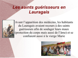 Les Saints Guérisseurs En Lauragais