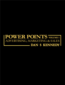 Power Points Master Index Volumes