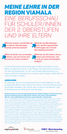 Zum Flyer Berufsschau 2020