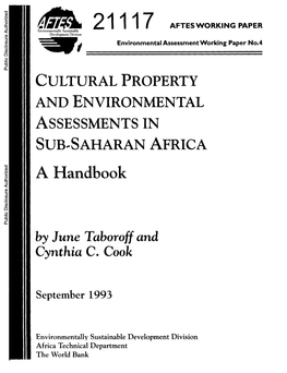 World Bank Document