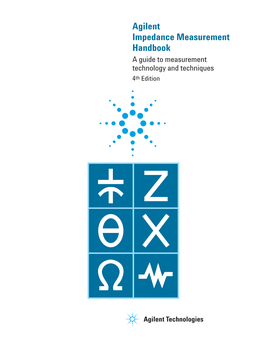 Impedance Measurement Handbook a Guide to Measurement Technology and Techniques 4Th Edition Table of Contents