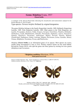 097 Genus Melphina Evans