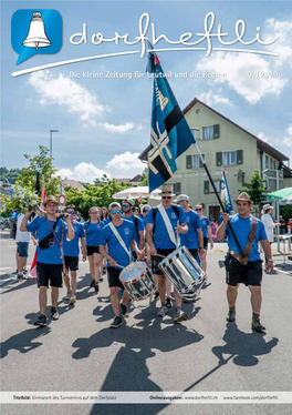 Die Kleine Zeitung Für Leutwil Und Die Region 07/ 2019