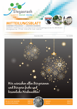 Mitteilungsblatt