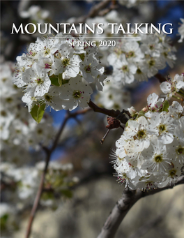 Mountains Talking Spring 2020 in This Issue