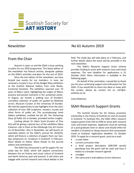 Ssah-Autumn-2019-Newsletter.Pdf